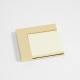Gold Plated Post-It Holder.